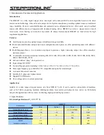 Preview for 3 page of StepperOnline DMT556T User Manual