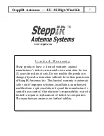 Preview for 12 page of SteppIR 2E-3E High Wind Kit Manual