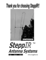 Preview for 13 page of SteppIR 2E-3E High Wind Kit Manual