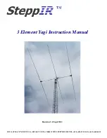 SteppIR 3 Element Yagi Instruction Manual preview