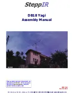 SteppIR DB18 Yagi Assembly Manual preview