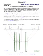 Preview for 27 page of SteppIR DB18 Yagi Assembly Manual