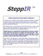 Предварительный просмотр 95 страницы SteppIR DB42 MonstIR PRO Installation Manual