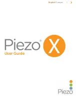 stepscount PiezoX User Manual preview