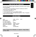 Preview for 5 page of Steren 207-340 User Manual