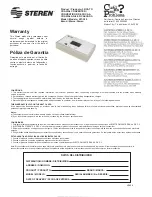 Предварительный просмотр 1 страницы Steren 207-390 Instruction Manual