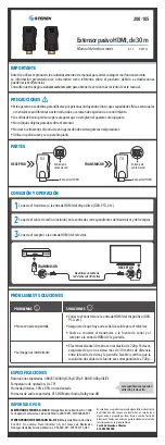 Предварительный просмотр 1 страницы Steren 208-105 Instruction Manual