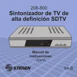 Steren 208-800 Instruction Manual preview