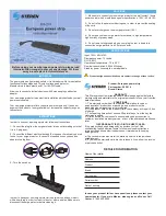 Предварительный просмотр 1 страницы Steren 905-210 Instruction Manual