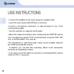 Preview for 25 page of Steren AMP-017 Instruction Manual