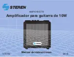 Предварительный просмотр 1 страницы Steren AMP-018/GTR Instruction Manual