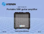 Предварительный просмотр 8 страницы Steren AMP-018/GTR Instruction Manual