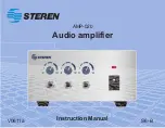 Предварительный просмотр 8 страницы Steren AMP-020 Instruction Manual