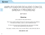 Preview for 2 page of Steren AMP-045CD Instruction Manual