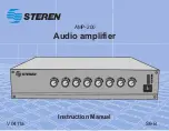 Preview for 14 page of Steren AMP-200 Instruction Manual