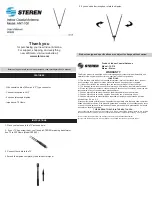 Preview for 2 page of Steren ANT-100 User Manual