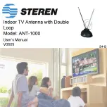 Preview for 7 page of Steren ANT-1000 User Manual