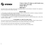 Preview for 12 page of Steren ANT-1000 User Manual