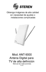 Preview for 6 page of Steren ANT-9000 User Manual