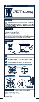 Preview for 2 page of Steren ANT-HD 075 Instruction Manual