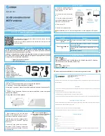 Preview for 2 page of Steren ANT-HD 150 Instruction Manual