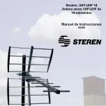 Preview for 8 page of Steren ANT-UHF 16 User Manual