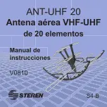 Preview for 1 page of Steren ANT-UHF-20 Instruction Manual