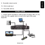 Preview for 4 page of Steren AUD-1300 User Manual