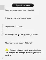 Preview for 14 page of Steren AUD-205 Setup And Lnstruction Manual