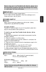 Preview for 2 page of Steren BAF-0101 User Manual