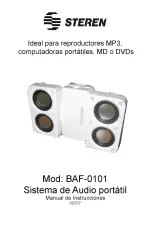 Предварительный просмотр 3 страницы Steren BAF-0101 User Manual