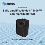 Preview for 1 page of Steren BAF-0885 Instruction Manual