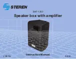 Preview for 10 page of Steren BAF-1250 Instruction Manual