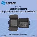 Steren BAF-500 Instruction Manual предпросмотр