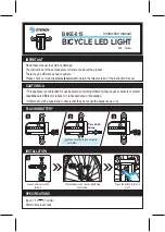 Preview for 2 page of Steren BIKE-015 Instruction Manual