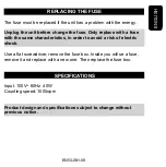 Preview for 9 page of Steren BILL-100 User Manual