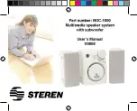 Steren BOC-1000 User Manual preview