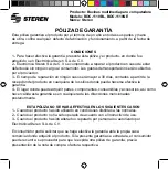 Preview for 19 page of Steren BOC-1110BL User Manual