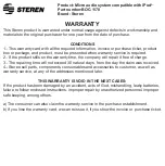 Preview for 9 page of Steren BOC-1170 User Manual