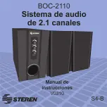 Preview for 1 page of Steren BOC-2110 Instruction Manual