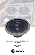 Preview for 1 page of Steren BOC-820 080 User Manual