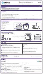 Preview for 2 page of Steren BOC-831 Instruction Manual