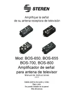 Preview for 4 page of Steren BOS-650 User Manual