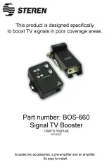 Preview for 7 page of Steren BOS-660 User Manual