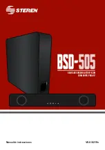 Steren BSD-505 User Manual предпросмотр