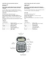 Preview for 2 page of Steren CAL-010 Quick Start Manual