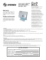 Preview for 1 page of Steren CAM-050 Quick Start Manual