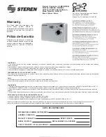 Предварительный просмотр 1 страницы Steren CAM-150 Instruction Manual