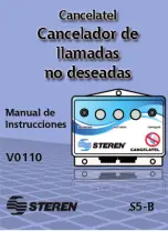 Steren Cancelatel Instruction Manual preview