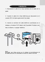 Preview for 5 page of Steren Cancelatel Instruction Manual